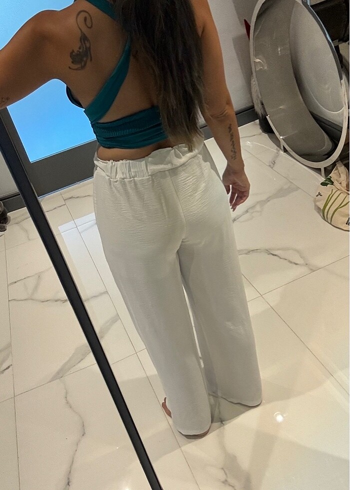 Beyaz pantolon - Görsel 4