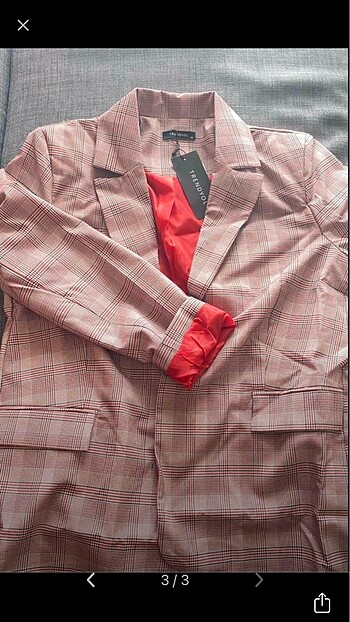 34 Beden Trendyol blazer ceket