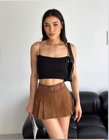 İp Askılı Crop