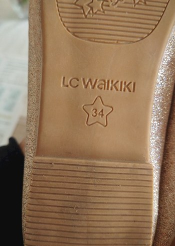 Bej Parlak Fiyonklu Kız Babet - Görsel 3