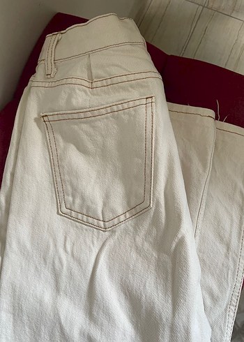 Bej Kadın Süet Cigarette Pantolon - Görsel 6