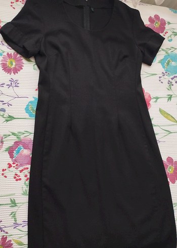 Benetton Siyah Elbise - Görsel 3
