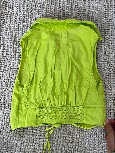 xs Beden yeşil Renk Yeşil ayarlanabilir crop