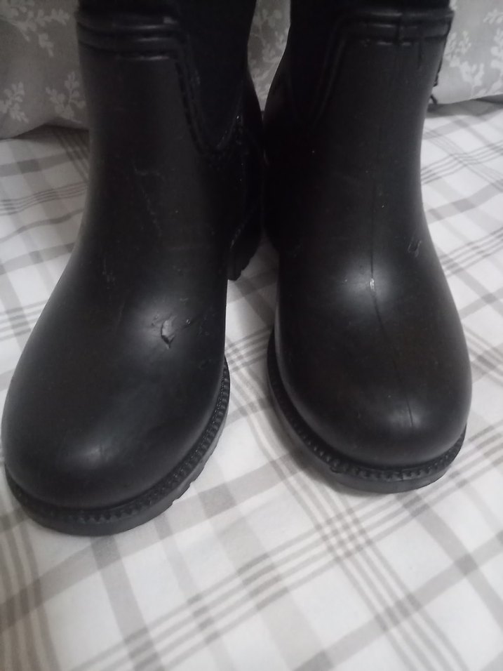 Kız Çocuk Siyah Minnie Mouse Lastikli Bot - Görsel 4