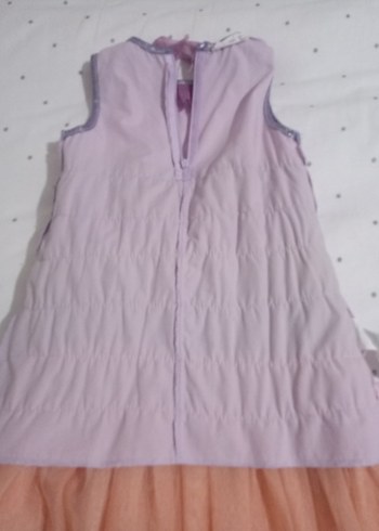 Kız Çocuk Çok Renkli Kat Kat Elbise - Görsel 5