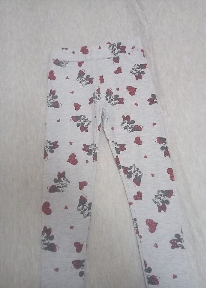 3/4 yas taytlı minie mouse desenli takım - Görsel 5