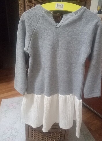 3/4 yaş penye elbise  - Görsel 2