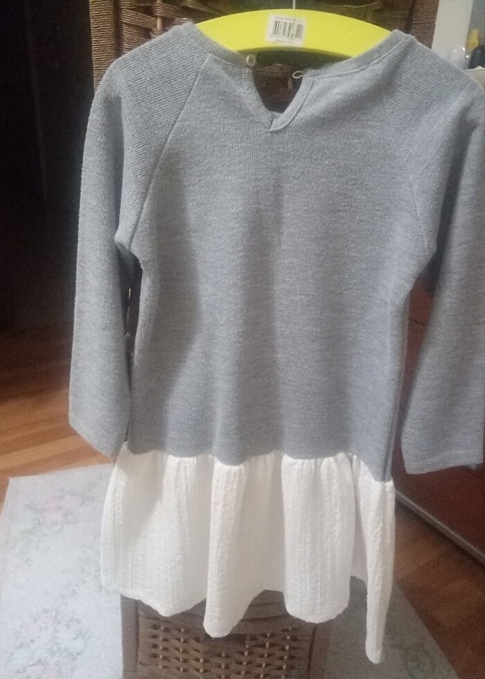 3/4 yaş penye elbise  - Görsel 2