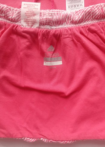 Pembe Baskılı Kısa Kollu Bebek Adidas Takımı - Görsel 7