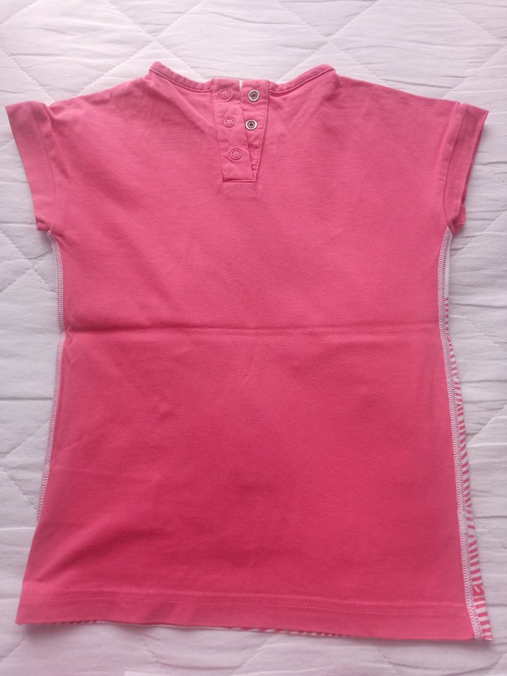 Pembe Baskılı Kısa Kollu Bebek Adidas Takımı - Görsel 4