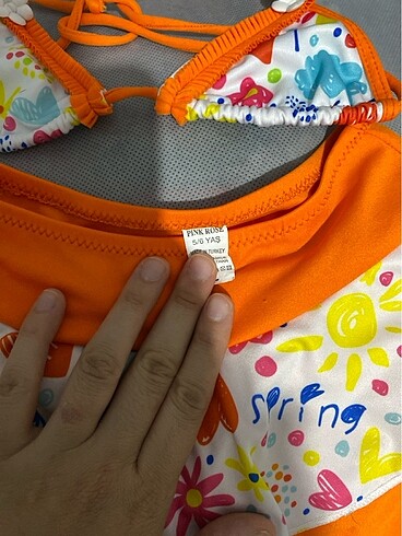 6 Yaş Beden Bikini etekli