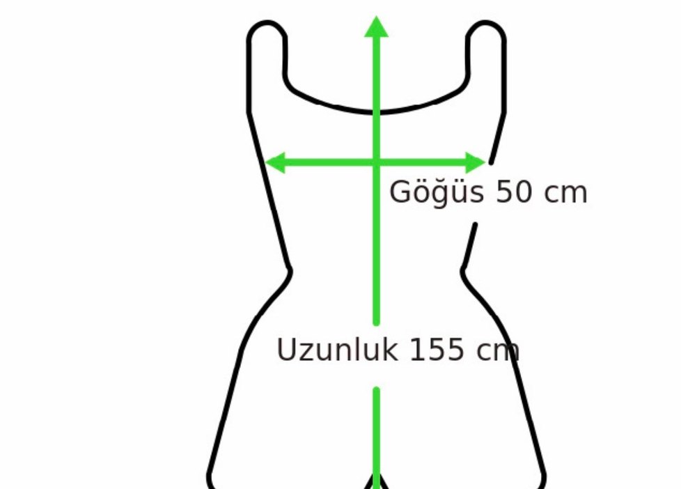 Düğmeli Siyah Kadın Keten Tulum - Görsel 5