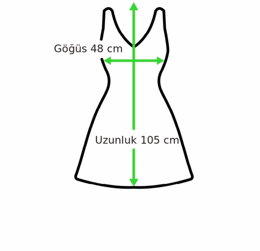 Gupur elbise - Görsel 5