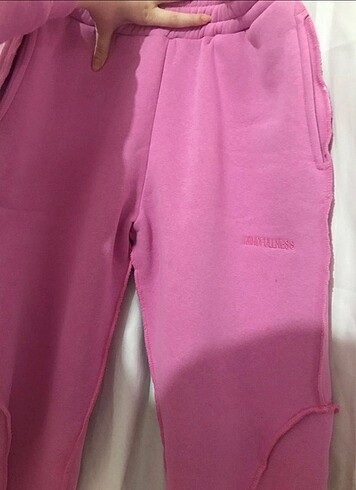 Bershka Pembe eşofman takımı