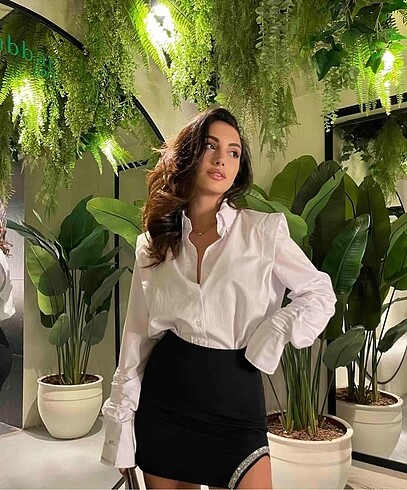 Sagaza beyaz gömlek - Görsel 6