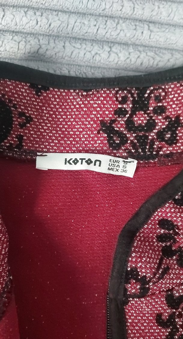 Koton Desenli Kadın Yelek - Görsel 3