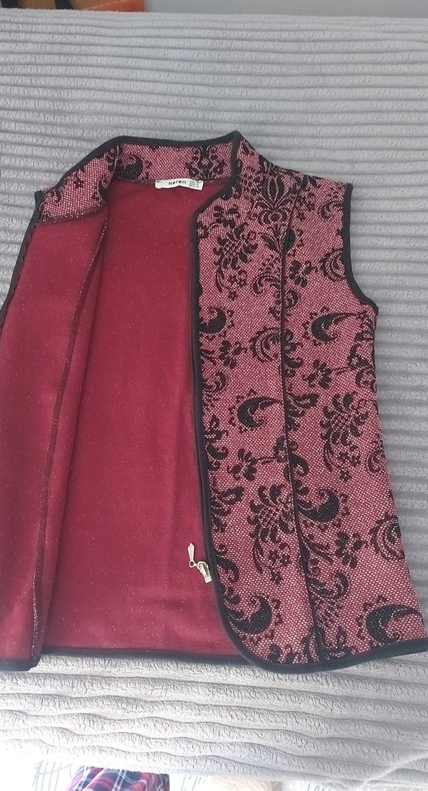 Koton Desenli Kadın Yelek - Görsel 2