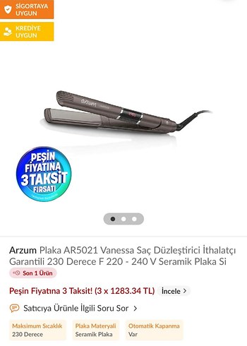 Saç Düzleştirici - Görsel 4