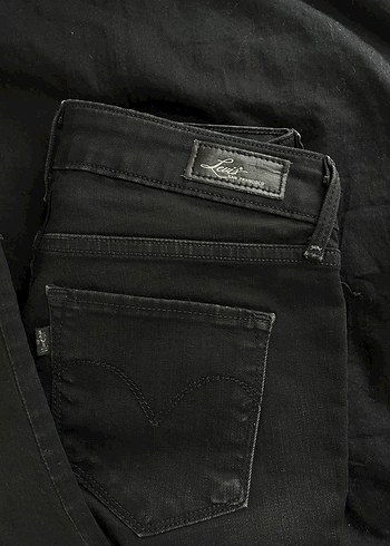 Levis Siyah Denim Levis Jean