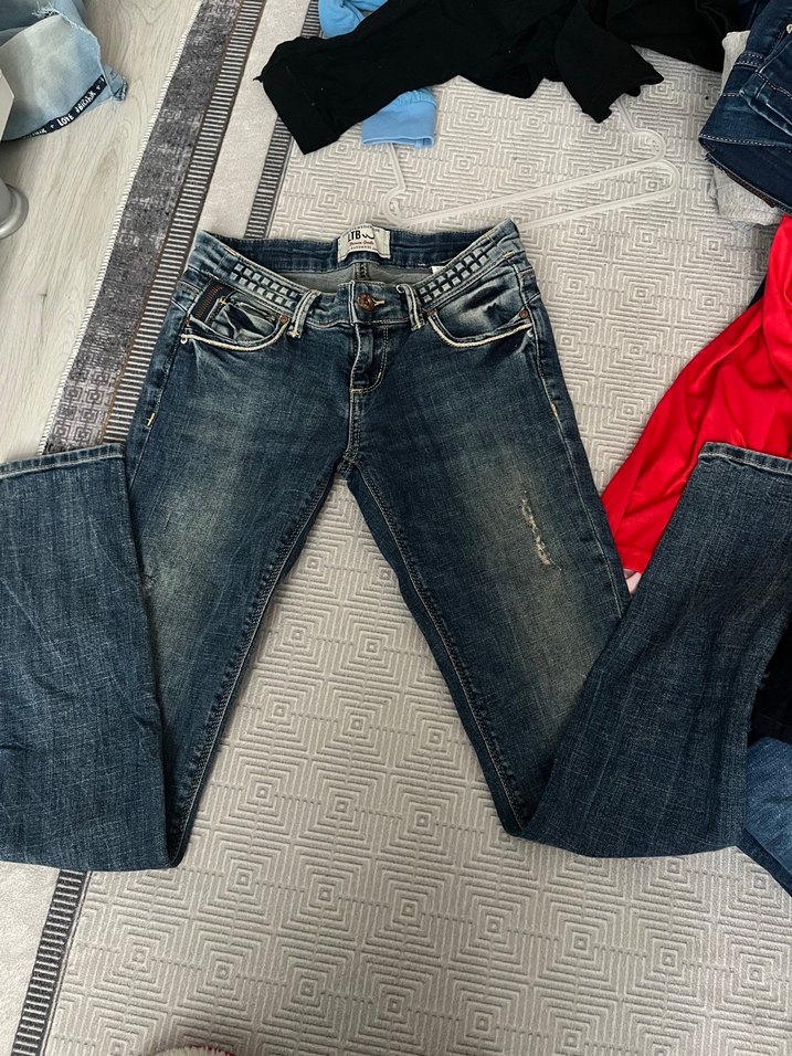 LTB Vintage Koyu Mavi Denim Jean — görsel 5/6