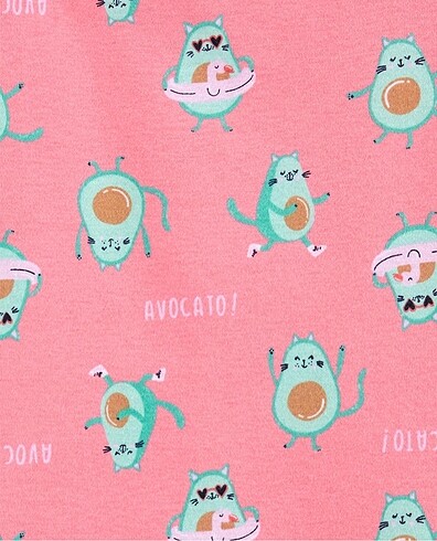 5 Yaş Beden Carters 4 lü pijama takımı