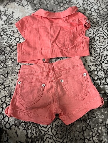 LC Waikiki Yelek şort takım