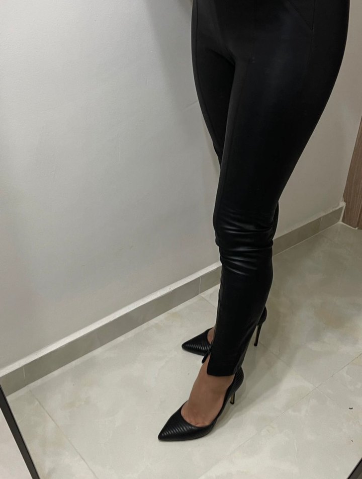 Zara deri pantolon - Görsel 2