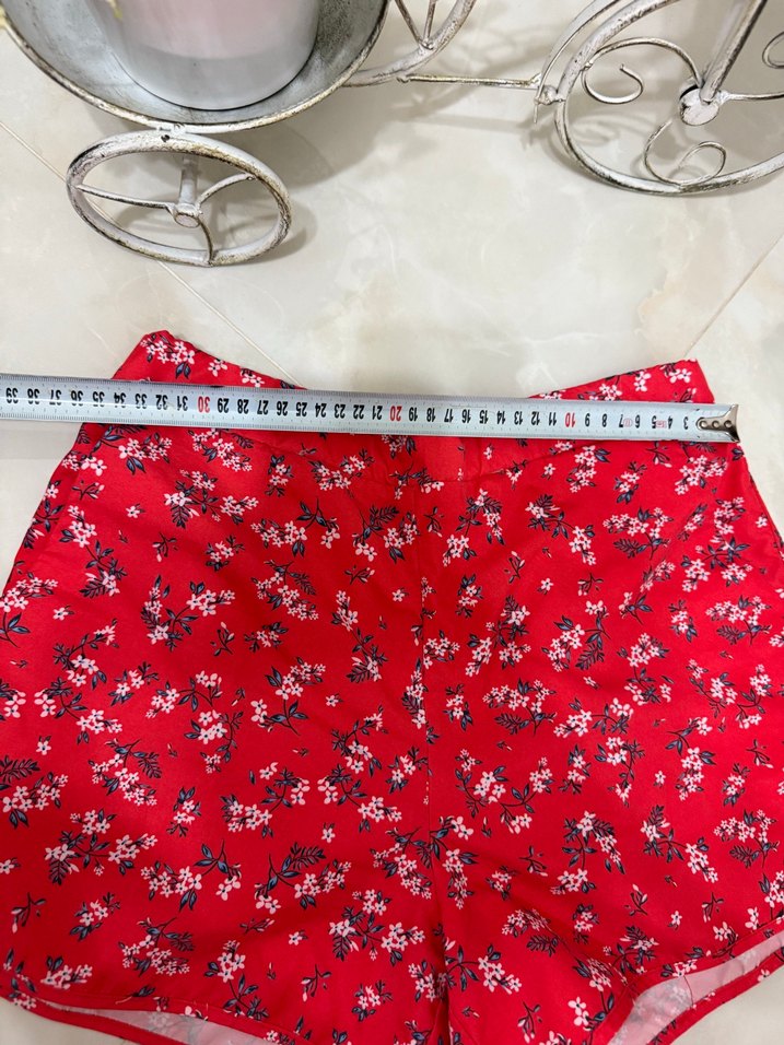 Kırmızı deniz şortu - Görsel 4