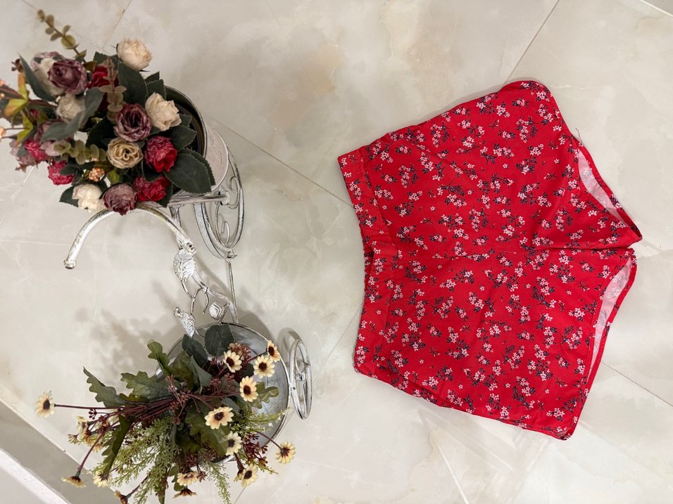 Kırmızı deniz şortu - Görsel 2