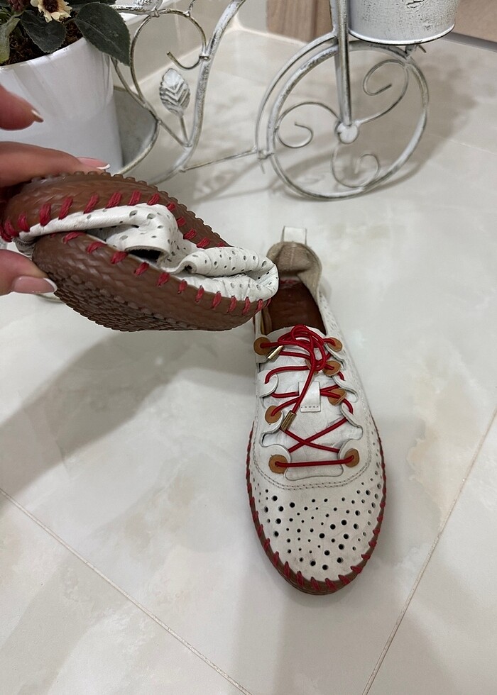 Hakiki deri yumuşacık ayakkabı - Görsel 2