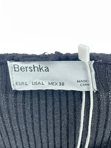 l Beden siyah Renk Bershka Kısa Elbise %70 İndirimli.