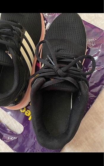 37.5 Beden siyah Renk Adidas spor ayakkabı