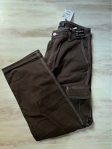 Pull and Bear Kargo Baggy Pantolon