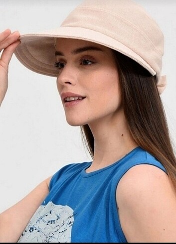 Zara Siperlikli şapka bucket şapka kova şapka güneş korumalı şapka