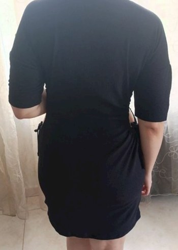 s Beden Bel Detaylı Elbise