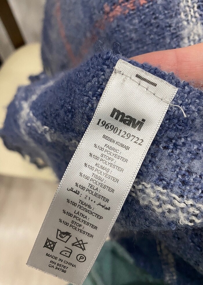 Mavi şal - Görsel 2