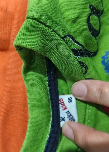 LC Waikiki Renkli Pamuklu Bebek Erkek Kısa Kollu Üstler