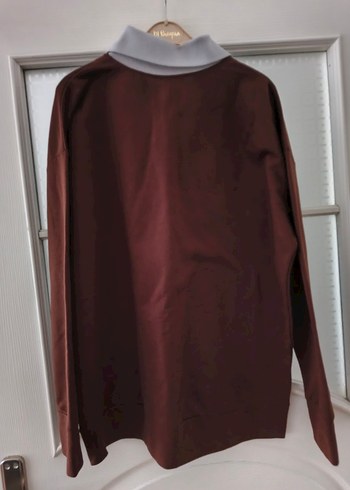 s Beden Kahverengi Baskılı Kadın Sweatshirt