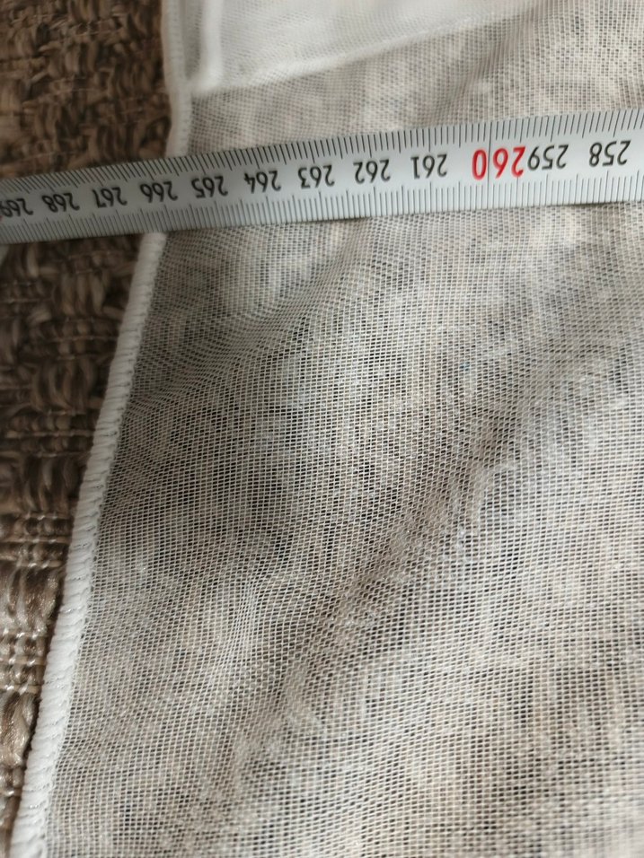 Bohem Tarzı Gri Beyaz Tül Perde - Görsel 5