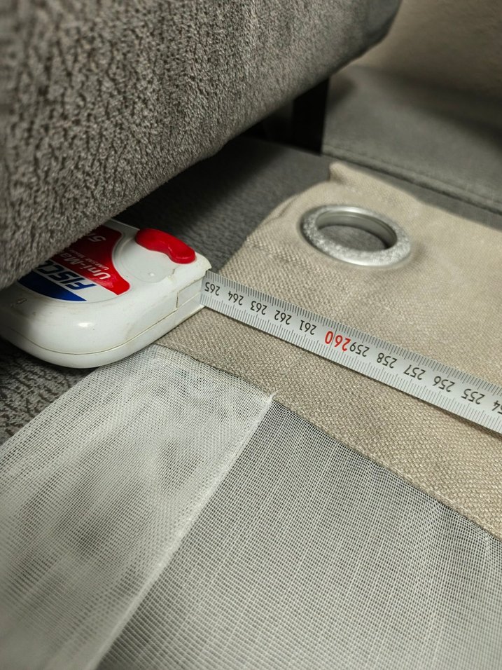 Bohem Tarzı Gri Beyaz Tül Perde - Görsel 3