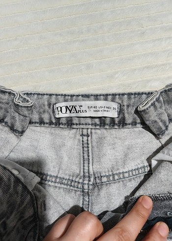 yeni etiketli Jean şort - Görsel 3