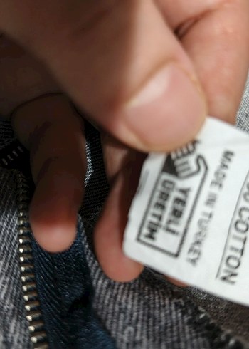 yeni etiketli Jean şort - Görsel 4