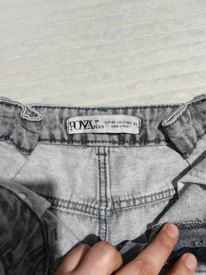 yeni etiketli Jean şort - Görsel 3