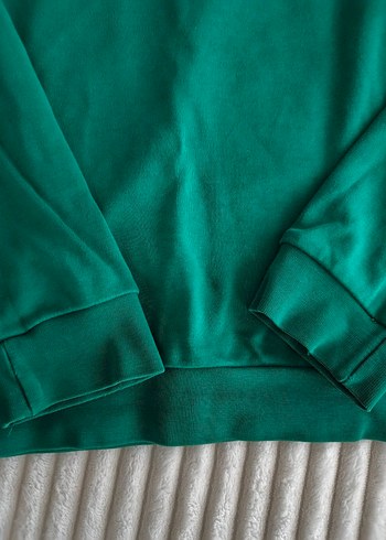 Erkek Çocuk Yeşil Uzun Kollu Sweatshirt - Görsel 4