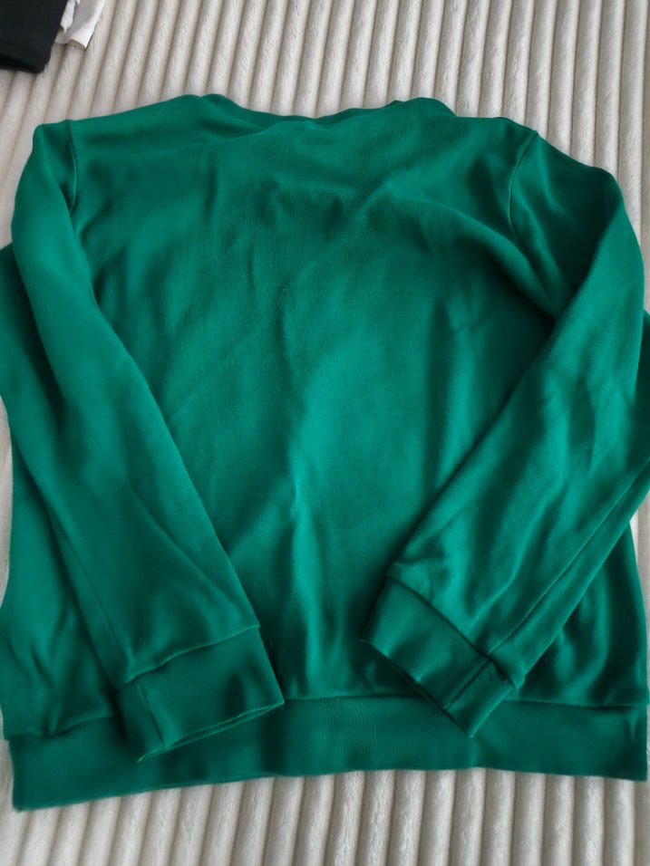 Erkek Çocuk Yeşil Uzun Kollu Sweatshirt - Görsel 2