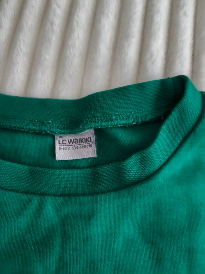 Erkek Çocuk Yeşil Uzun Kollu Sweatshirt - Görsel 3