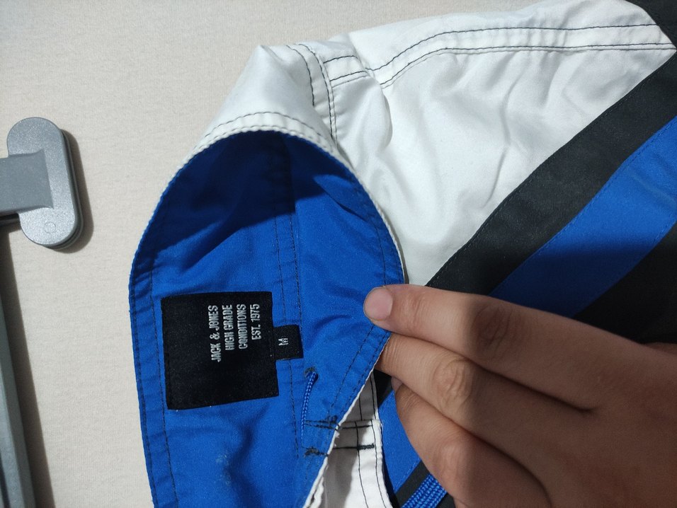 Gri Renkli Gevşek Kesim Erkek Şort - Görsel 2