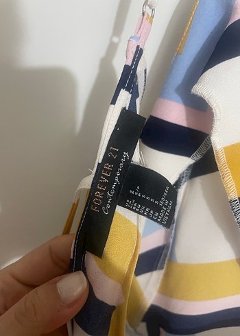 Bohem Çok Renkli Uzun Askılı tulum - Görsel 7