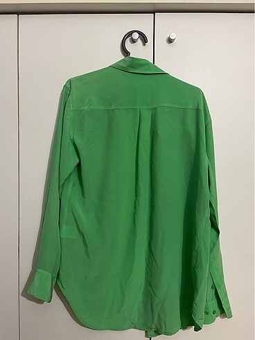 s Beden yeşil Renk İpek gömlek Equipement