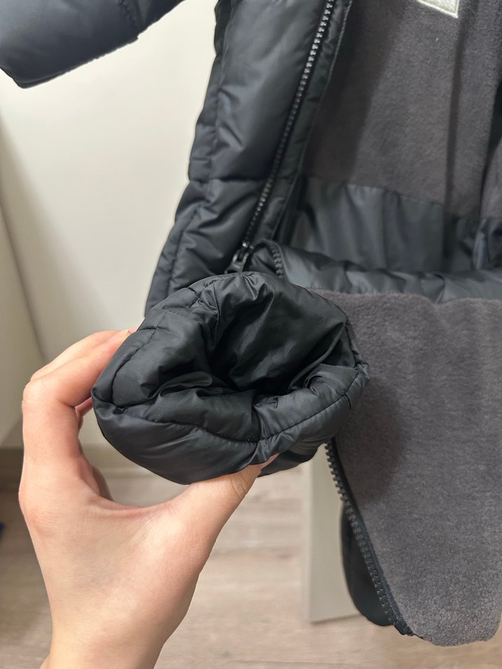 Kitikate Siyah Fermuarlı Bebek Tulumu - Görsel 5